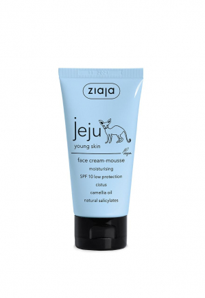 jeju moisturising face cream-mousse ziaja - Ziaja International